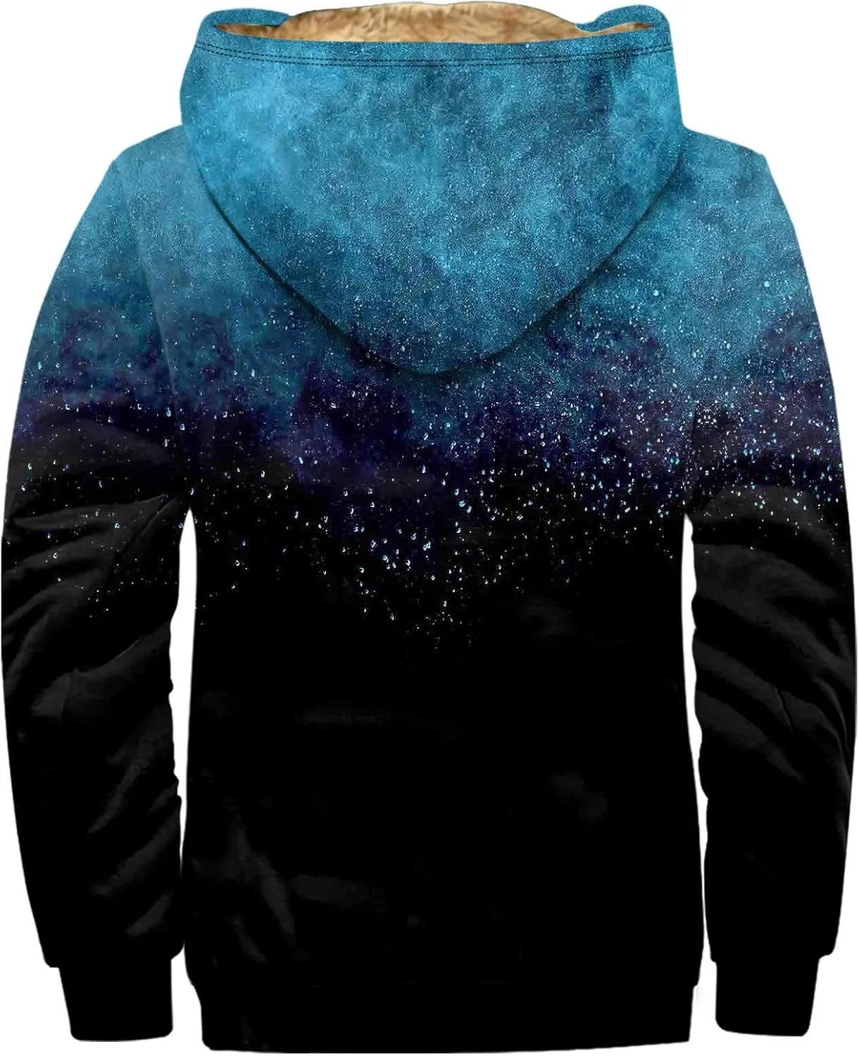 2024 Winter Jacket Men For Fashion Zip Up Hoodies Long Sleeve Thickened Vintage Padded Casual Coats