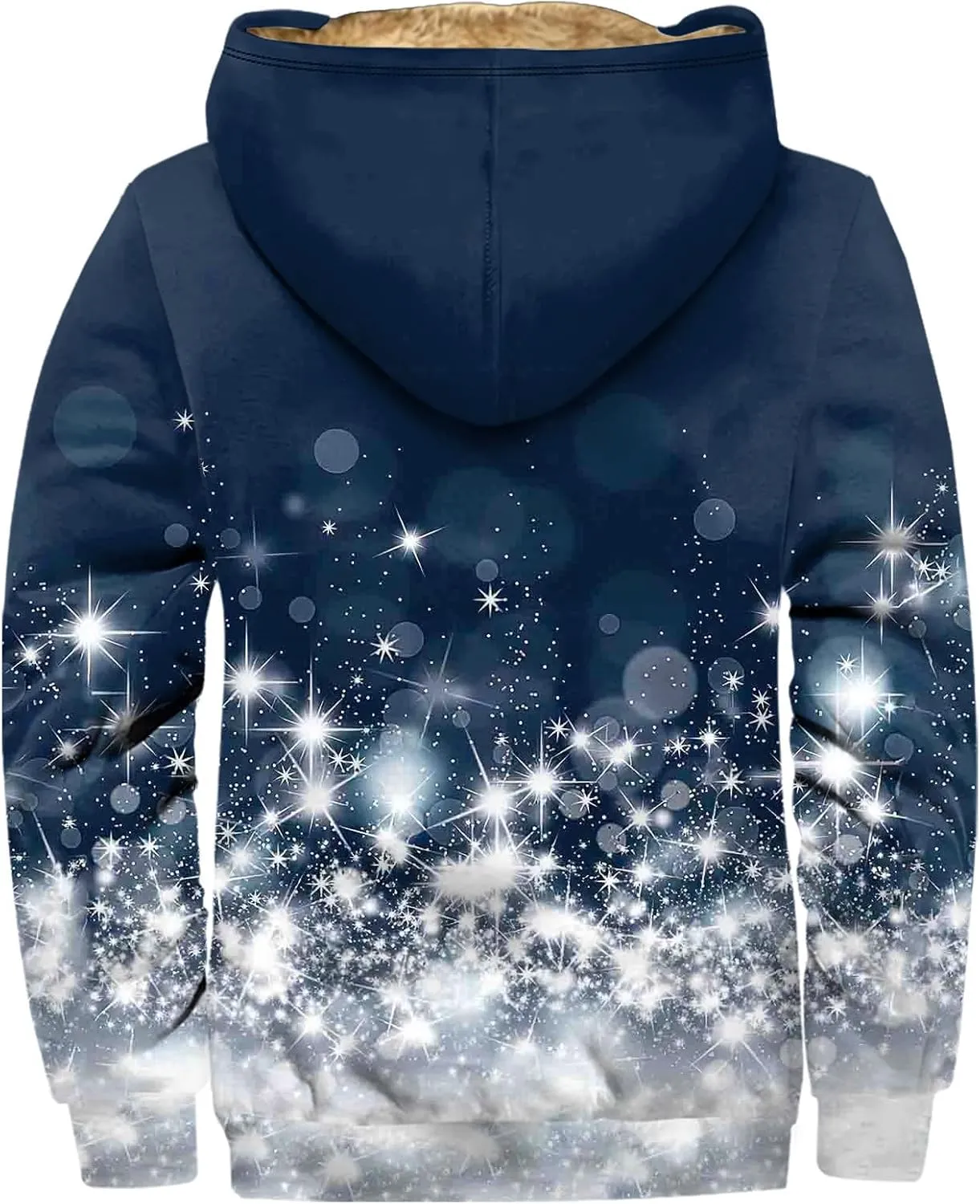2024 Winter Jacket Men For Fashion Zip Up Hoodies Long Sleeve Thickened Vintage Padded Casual Coats