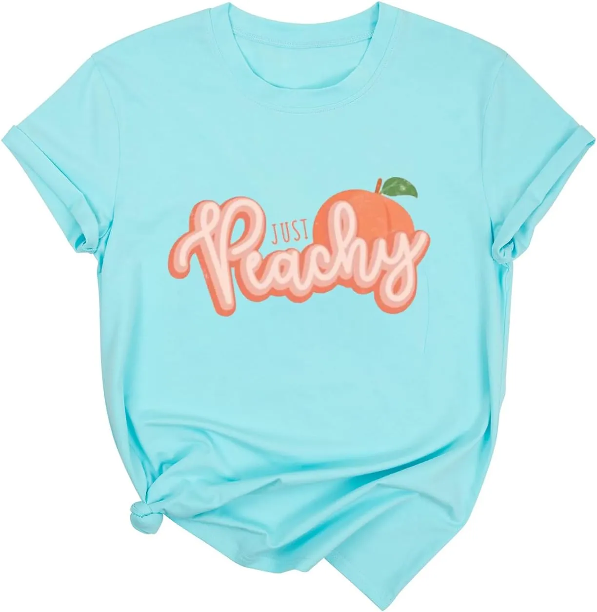 Bleached Just Peachy T Shirt Womens Vintage Country Music Graphic Tees