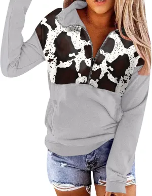 Cute Sweatshirts for Women Fleece Hoodies Zip up Pullovers Long Sleeve Casual Trendy Sweater Tops Fall Clothes
