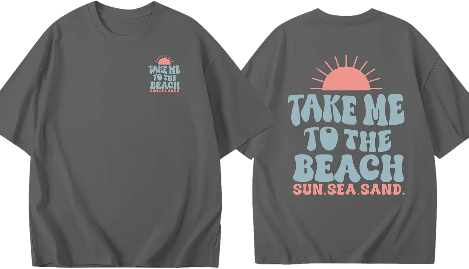 Forever Chasing Sunsets T Shirt Sunset Palm Tree Shirt Summer Beach Vacation Tops Women Oversized Graphic tees
