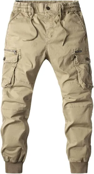 GIERIDUC Men's Casual Overalls Ofertas Del Dia De Hoy Relampago Hombre Sweatpants with Back Pockets Elastic Waist Pants Tall