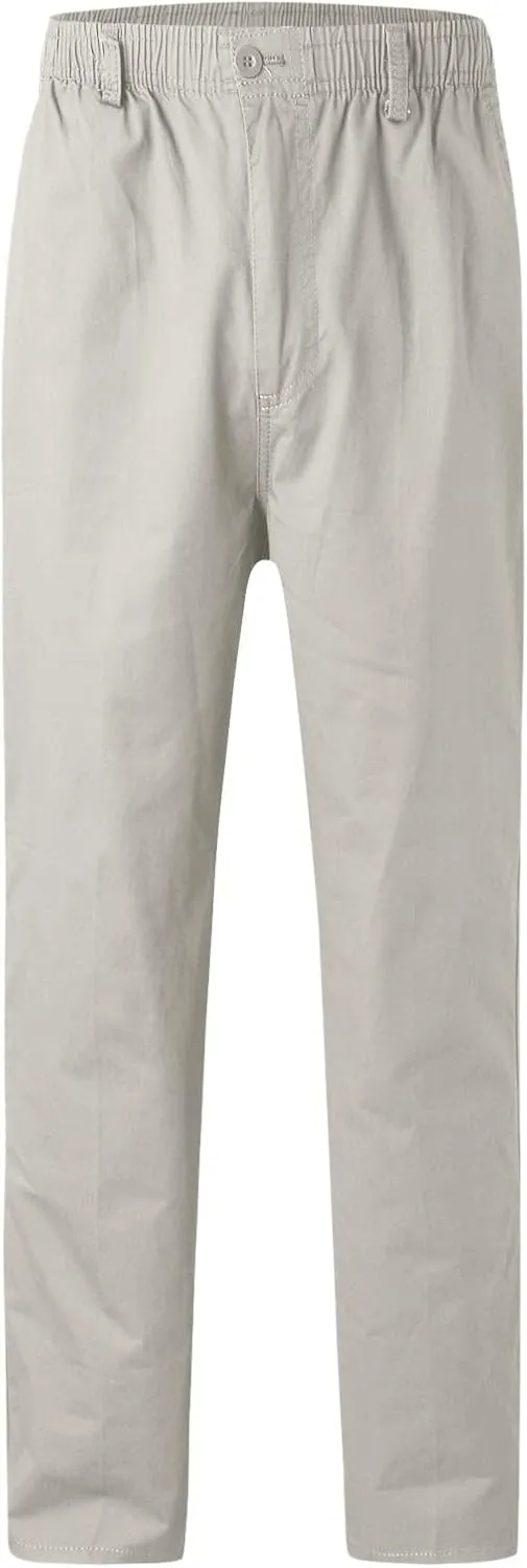 GIERIDUC Men's Fleece Cargo Sweatpants Big and Tall Cargo Pants for Men Half Long Half Short Pants Mens Wide Corduroy Pants