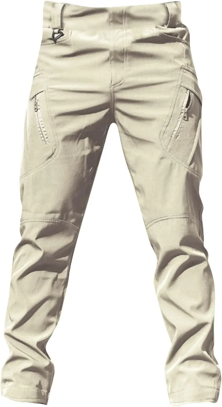 GOFULY Cargo Pants for Men Big and Tall Ripstop Stretch Baggy Pants Special Occasions Trousers Outdoor Pants with Pockets
