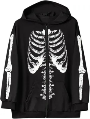 Hoodies for Teen Boy Mens Zip Up Hoodie Long Sleeve Fairy Grunge Oversized Jackets Trendy Athletic Y2K Pullover Sweatshirts with Pockets