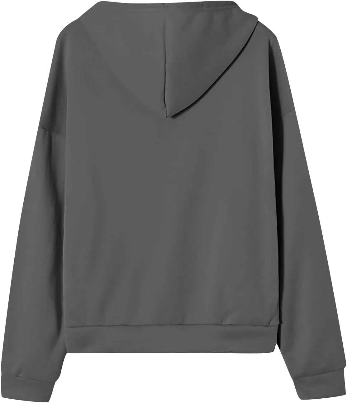 Hoodies For Women Zip Up Hoodie Long Sleeve Solid Jackets Fall Winter Coats Soft Loose Hoodies Outdoor Sweatshirt