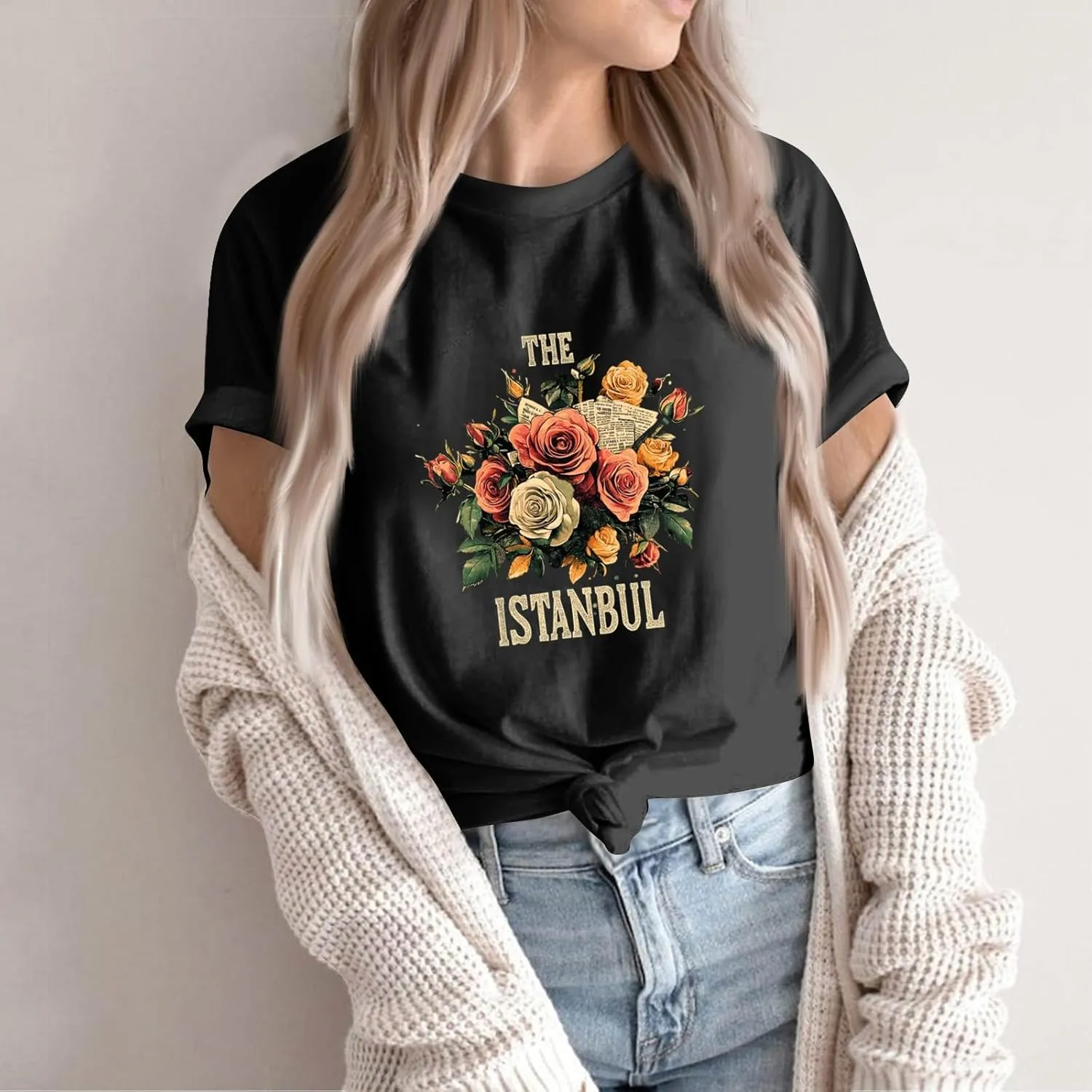 HTHLVMD Womens Graphic Tees Bee Day T Shirt Mama Graphic Tees for Women Short Sleeve T Shirts Summer Fashion Outfits