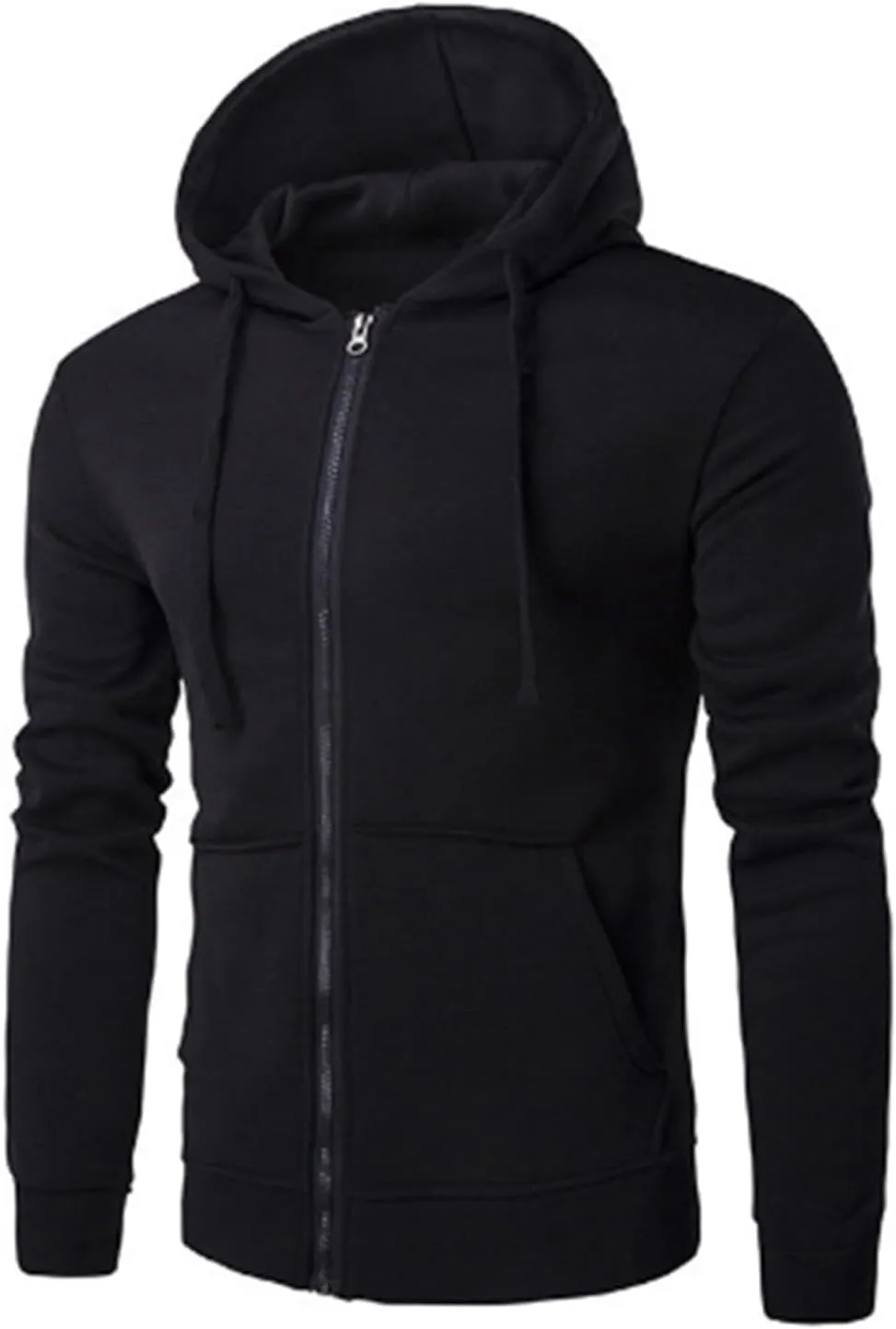 Jackets for Men Zip Up Hoodies Casual Long Sleeve Shirts Fall Jacket Tops Comfy Hoodie Sweatshirts with Pocket
