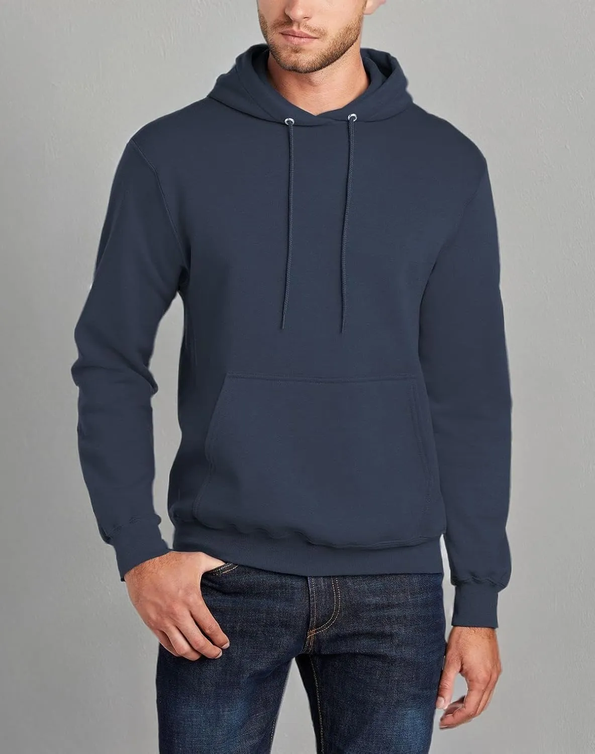 JustBlanks Fleece Mens Hoodie Mens Sweatshirt Hooded Soft Sweatshirts for Men Pullover Hoodie for Men Hoodies Pullover