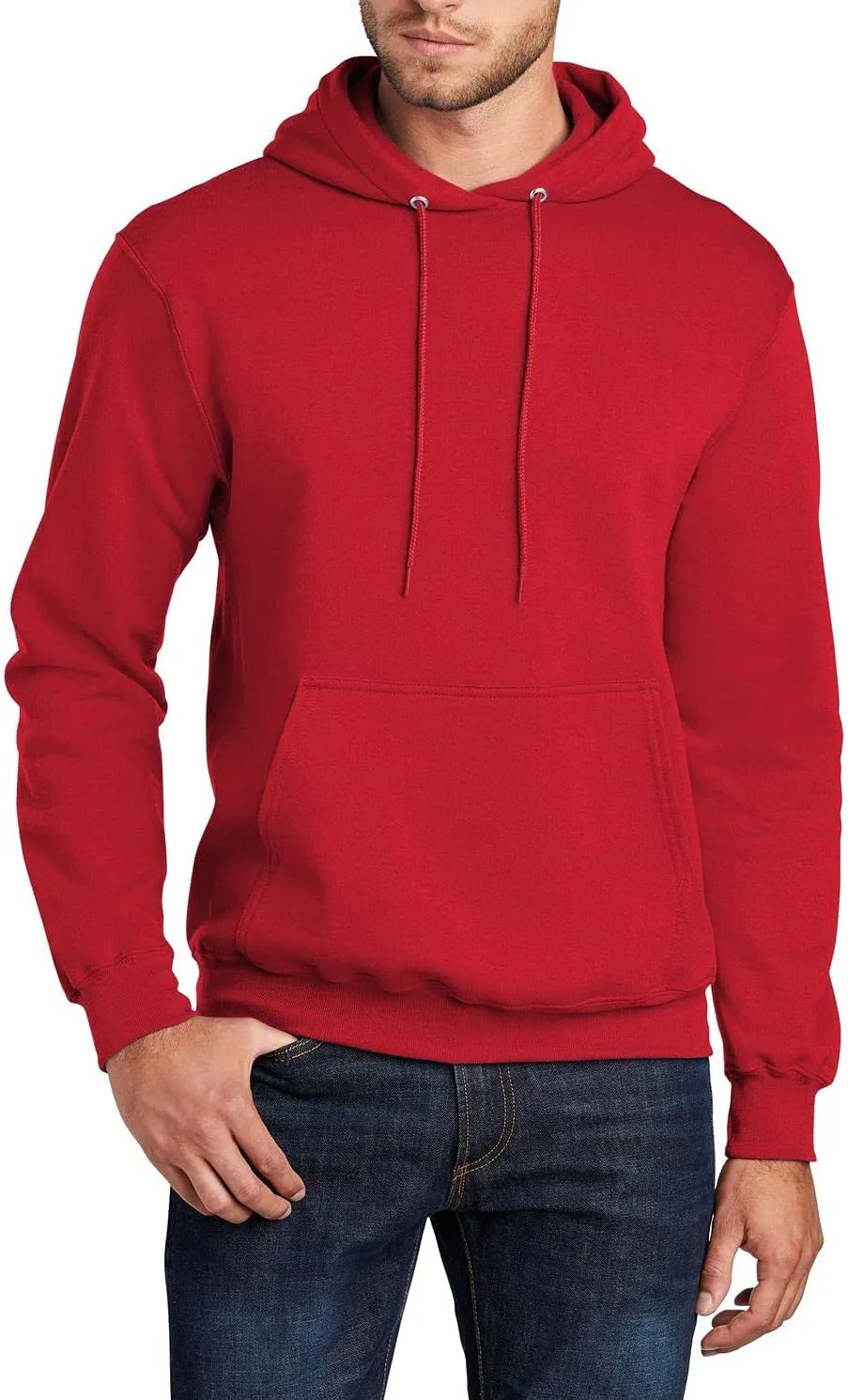 JustBlanks Fleece Mens Hoodie Mens Sweatshirt Hooded Soft Sweatshirts for Men Pullover Hoodie for Men Hoodies Pullover