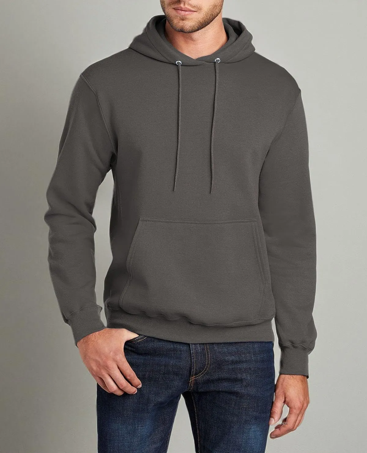 JustBlanks Fleece Mens Hoodie Mens Sweatshirt Hooded Soft Sweatshirts for Men Pullover Hoodie for Men Hoodies Pullover