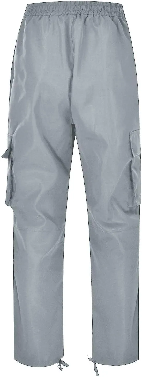 LCMTWX Cargo Pants for Men Casual Multi-Pocket Men's Trousers Tooling Solid Men's Pants Trousers with Zipper Pockets