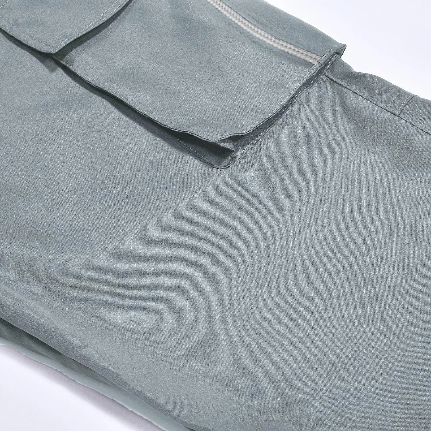 LCMTWX Cargo Pants for Men Casual Multi-Pocket Men's Trousers Tooling Solid Men's Pants Trousers with Zipper Pockets
