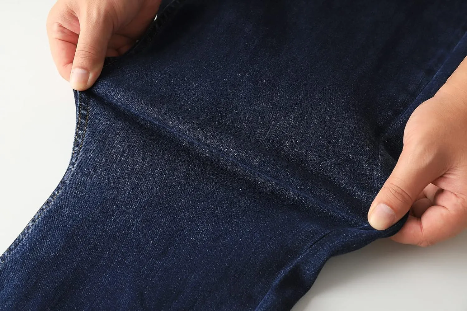 LEIJIJEANS Plus Size Straight Jeans for Women Bule Slim Stretchy Fitting High Waist Women Jeans Curvy Jeans Pants