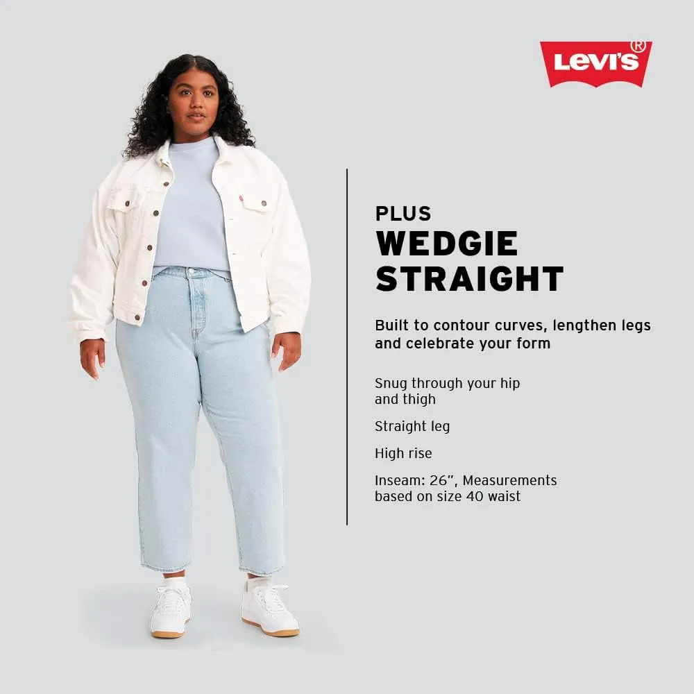 Levi's Women's Plus Size Wedgie Straight Jeans