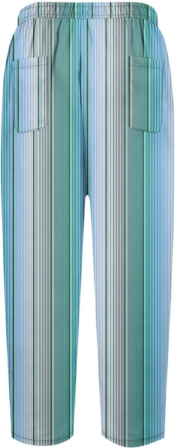 Linen Pants for Women Vacation Drawstring Casual Work Pants Solid Summer Trousers Lounge Fashion with Pockets Outfit