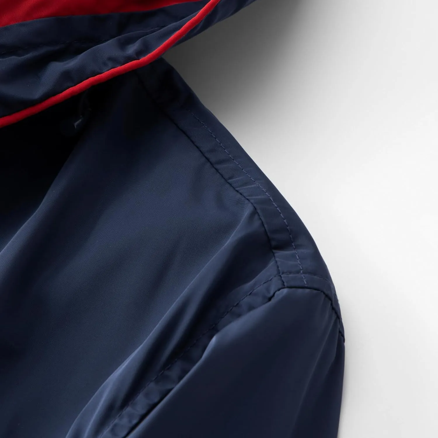 Mens Casual Waterproof Jacket Removable Hooded Long Sleeve Outerwear Windproof Full Zip Up with Zipper Pockets