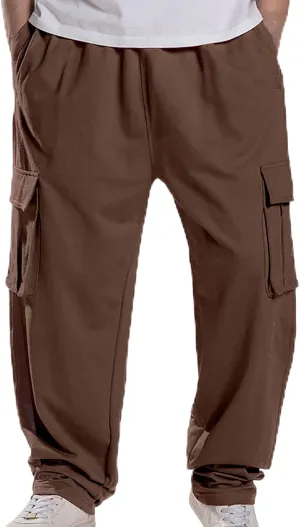 Men's Cotton Yoga Sweatpants Athletic Lounge Pants Comfort Small Leg Casual Pants Casual Sweatpants for Gym Pants