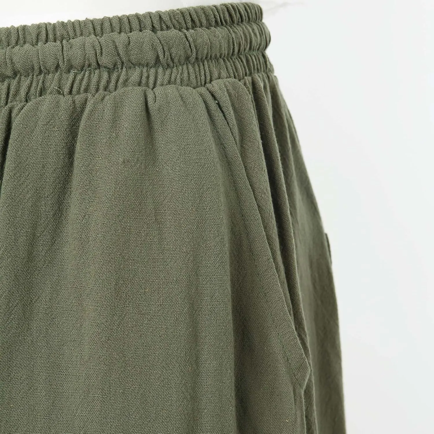 Mens Four Seasons Hanging Wide Leg Pants Style Loose Straight Casual Pants Sport Trousers
