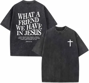 Men's Oversized T Shirts Heavy Cotton Vintage Washed Distressed Letter Graphic Tees Casual Loose Fit Summer Tops
