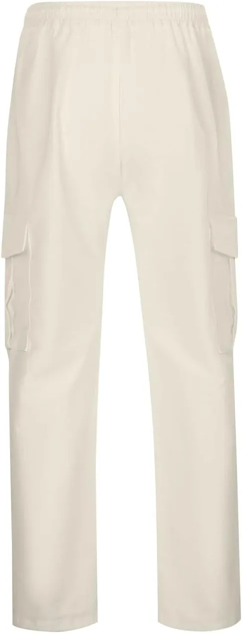 Mens Pants Stretch Workout Outdoor Water Resistant Casual Sweatpants Fishing Drawstring Ripstop Joggers