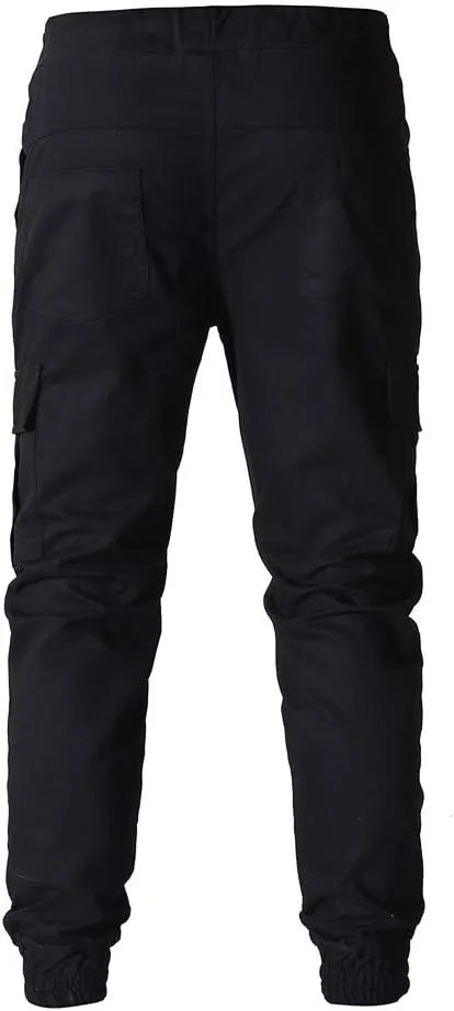 Mens Punk Pants Slim Fit Cargo Pants for Men Plus Size Cargo Pants Men Winter Sweat Pants Men School Pants Men