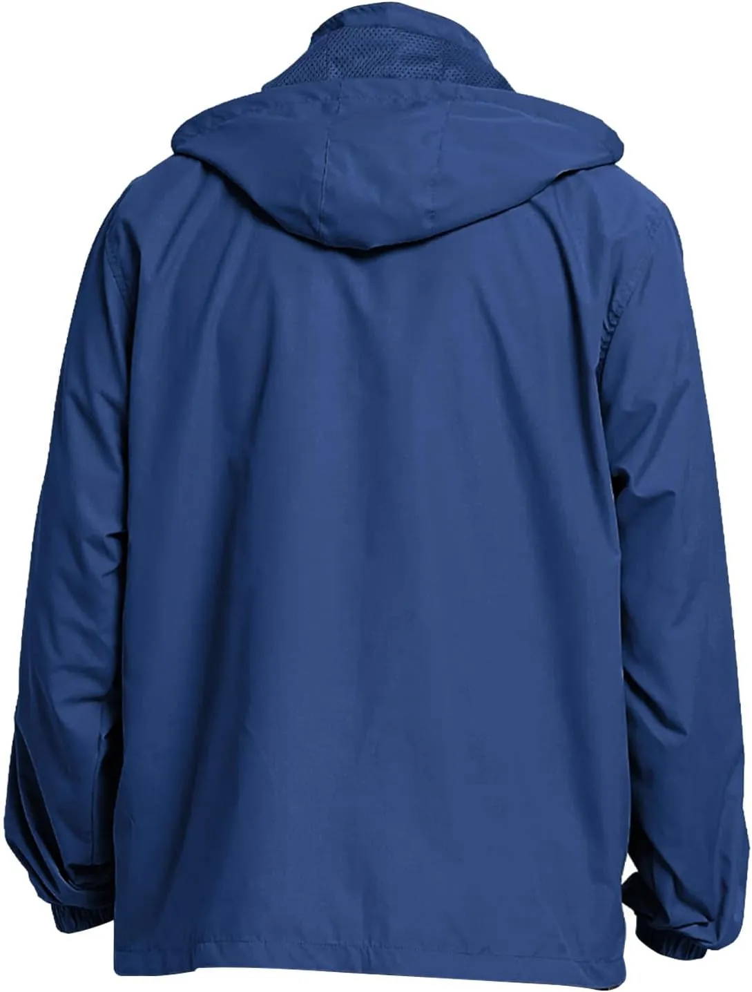 Mens Rain Jacket Lightweight Windbreaker Waterproof Raincoat Hooded Casual Coats for Hiking Travel Outdoor Packable