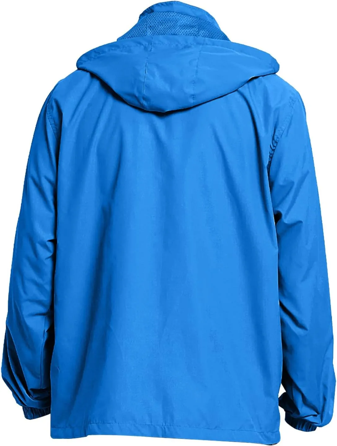 Mens Rain Jacket Lightweight Windbreaker Waterproof Raincoat Hooded Casual Coats for Hiking Travel Outdoor Packable