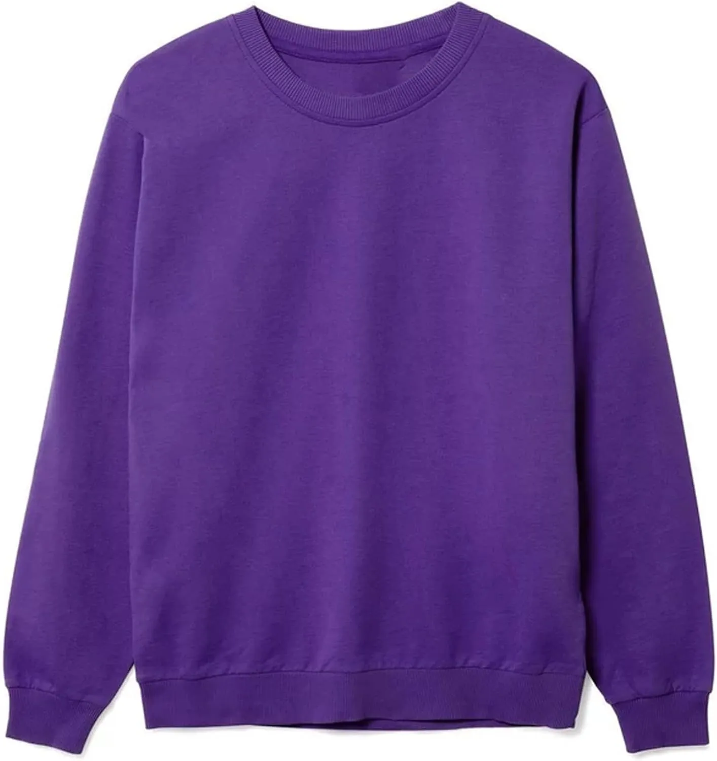 Men's Soft Crewneck Sweatshirt Breathable Crew Neck Pullover Outdoor Athletic Long Sleeve Sweatshirts