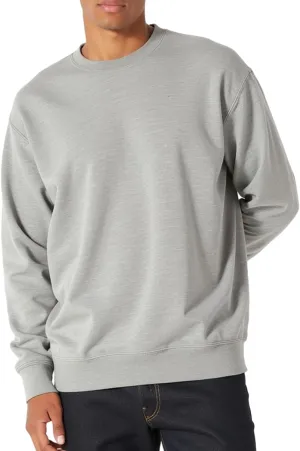 Men's Soft Crewneck Sweatshirt Breathable Crew Neck Pullover Outdoor Athletic Long Sleeve Sweatshirts