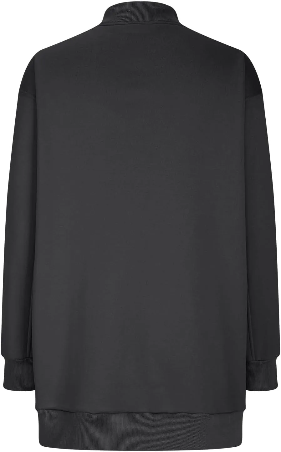 Oversized Fleece Sweatshirts For Women Trendy 2024 Long Sleeve v Neck Pullover Tops Casual Loose Solid Fall Clothes