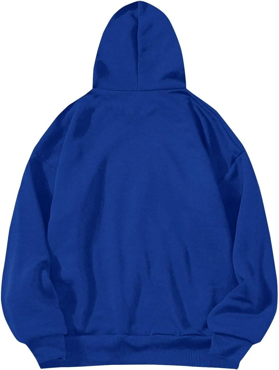 Oversized Hoodies for Women Trendy 2024 Fall Hooded Sweatshirt Drawstring Fleece Pullover Hoodie Cute Preppy Clothes