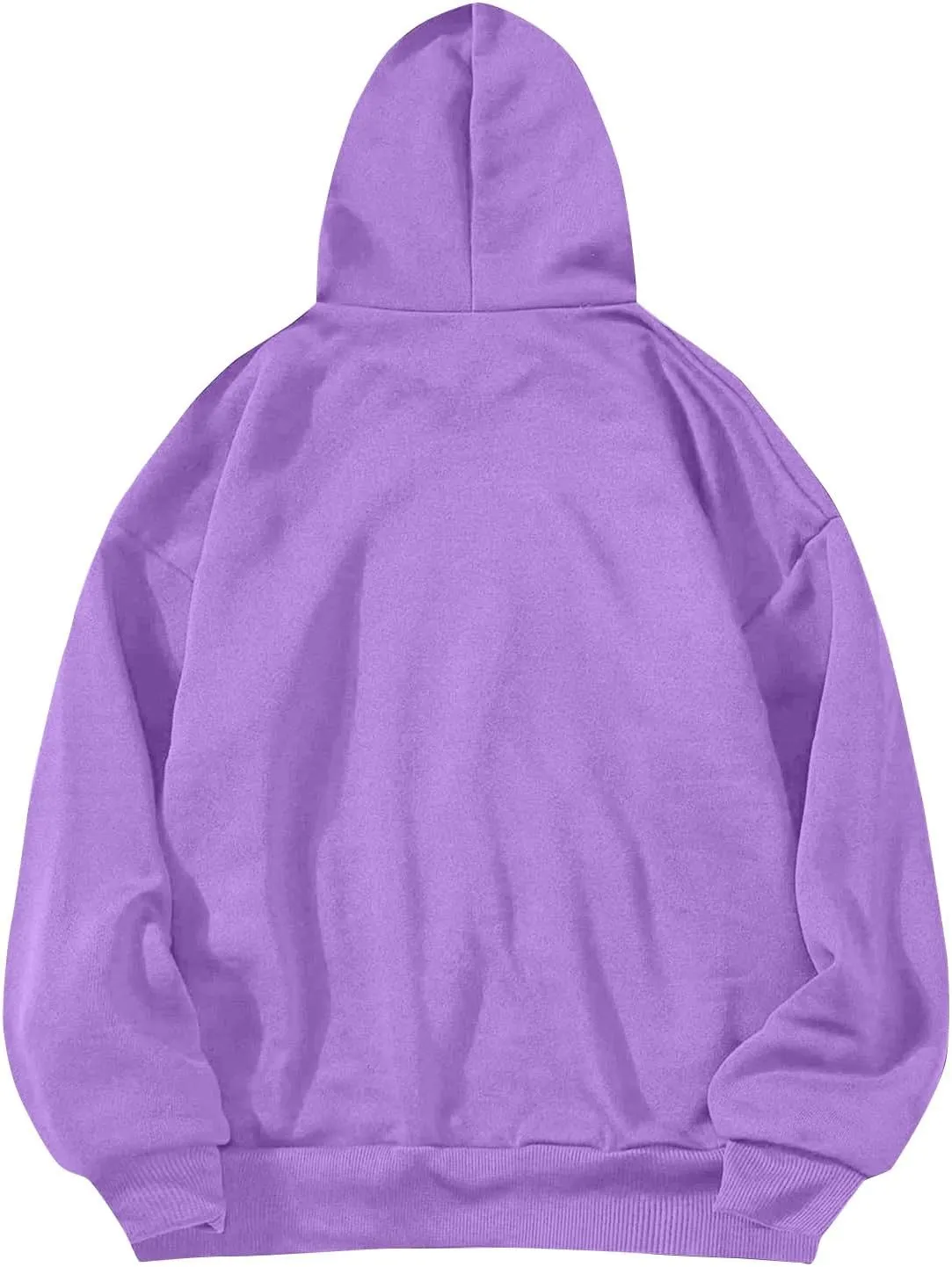 Oversized Hoodies for Women Trendy 2024 Fall Hooded Sweatshirt Drawstring Fleece Pullover Hoodie Cute Preppy Clothes