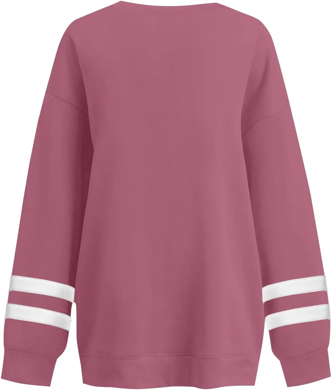 Oversized Sweatshirt For Women Trendy Crewneck Long Sleeve Fall Winter Clothes 2024 Solid Hoodie Pullover
