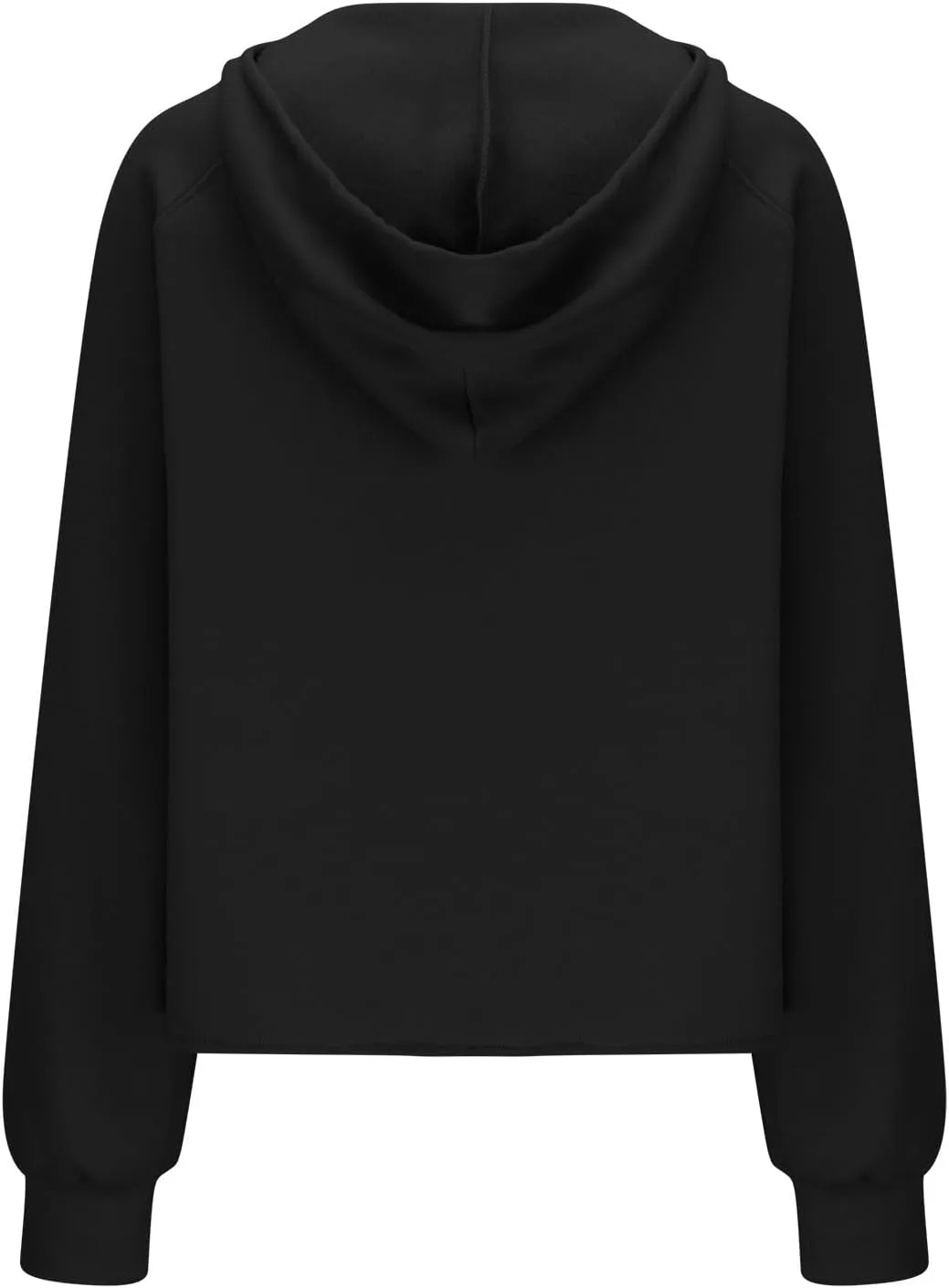 SMIDOW Womens Half Zip Cropped Pullover Sweatshirts Oversized Fleece Quarter Zipper Hoodies Fall Winter Clothes Thumb Hole