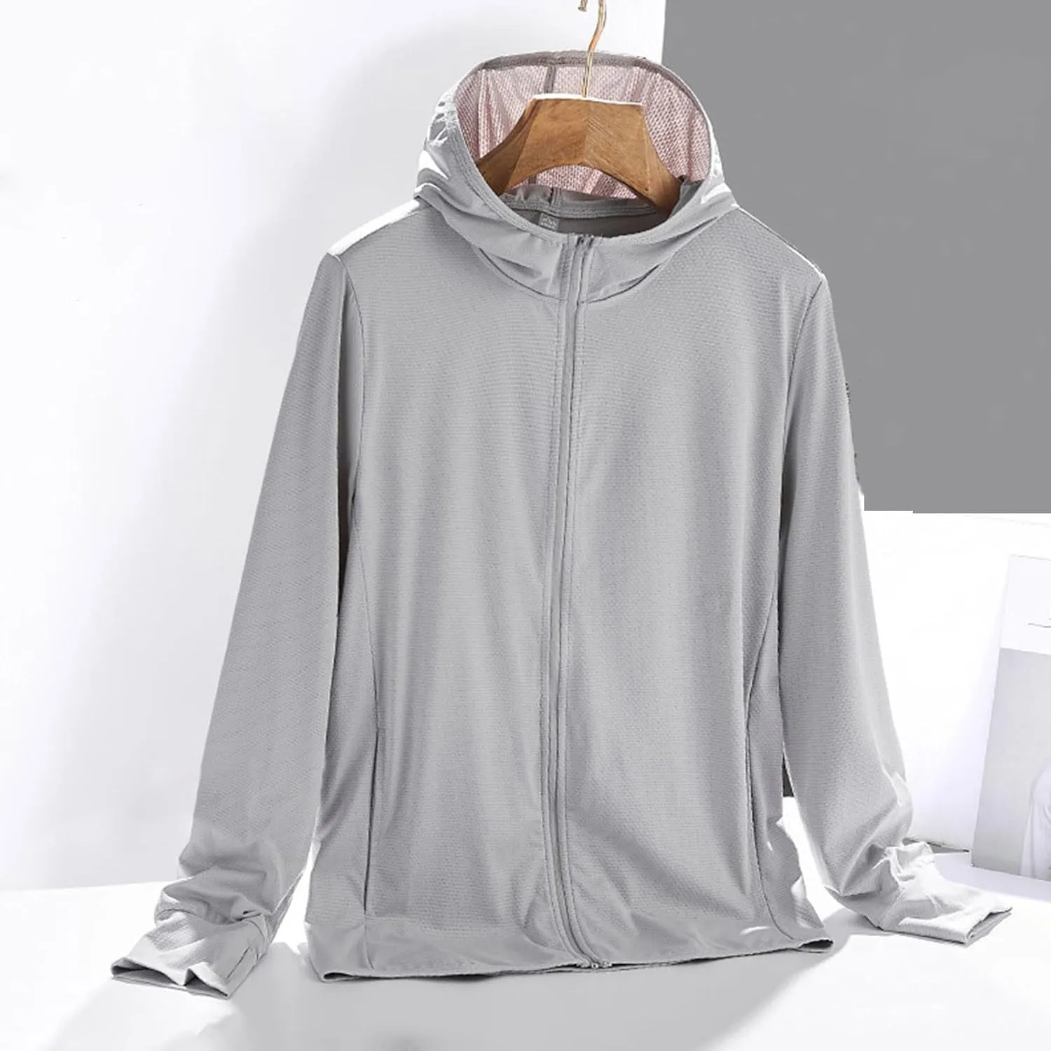 Summer Sun Protection Jacket for Women 2025 Running Cycling Sweatshirts Workout Gym Lightweight Hoodie Shirts