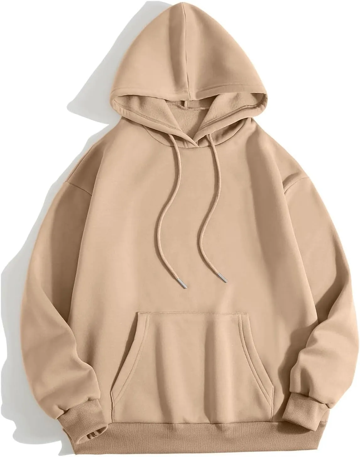 Thankful Grateful Blessed Letter Print Hoodie For Women Fleece Pullover With Kangaroo Pocket Hooded Graphic Tee Fall Trendy