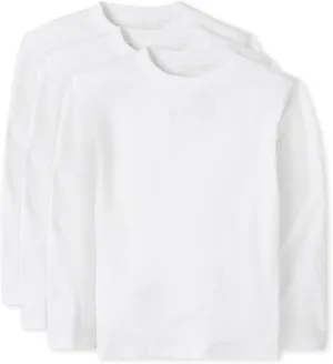 The Children's Place Baby Boys' Basic Long Sleeve Tee 2 pack