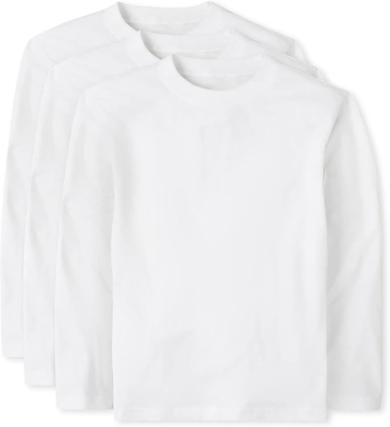 The Children's Place Baby Boys' Basic Long Sleeve Tee 2 pack