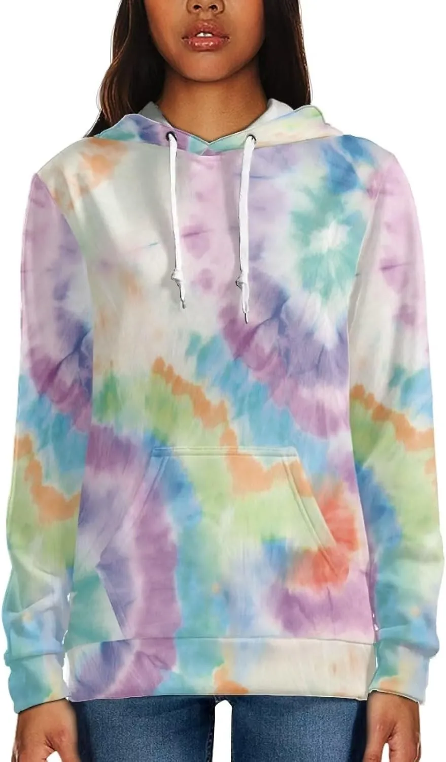 Uasibuni Women's Oversized Hoodies Athletic Sweatshirts Long Sleeve Sweatshirt Fall Winter Top