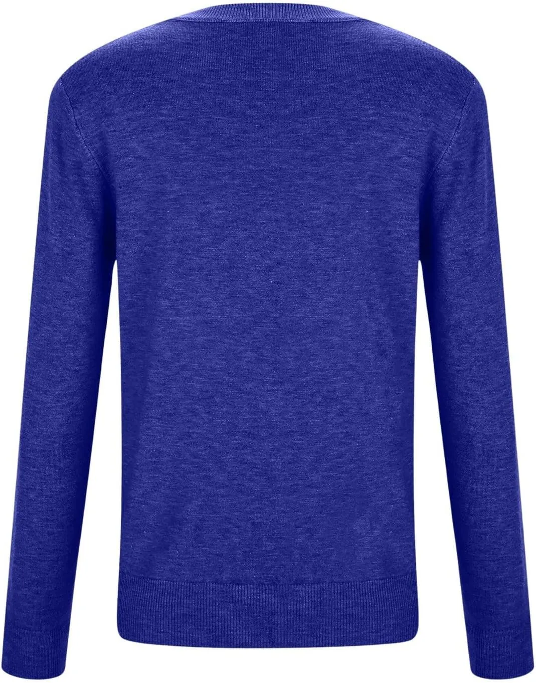 Women Cropped Pullover Sweatshirt Solid Crewneck Long Sleeve Knitted Pullover Sweater Casual Loose Fit Outfits