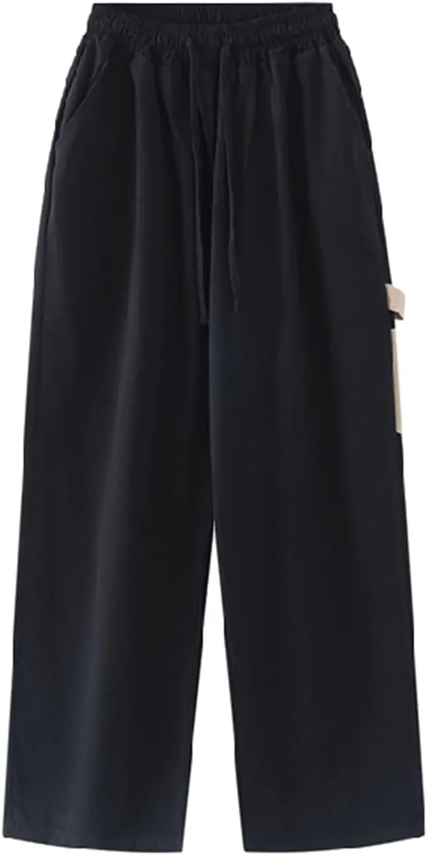 Women Joggers Goth Y2K Baggy Loose Pants Outdoor Cargo Pants Punk Streetwear