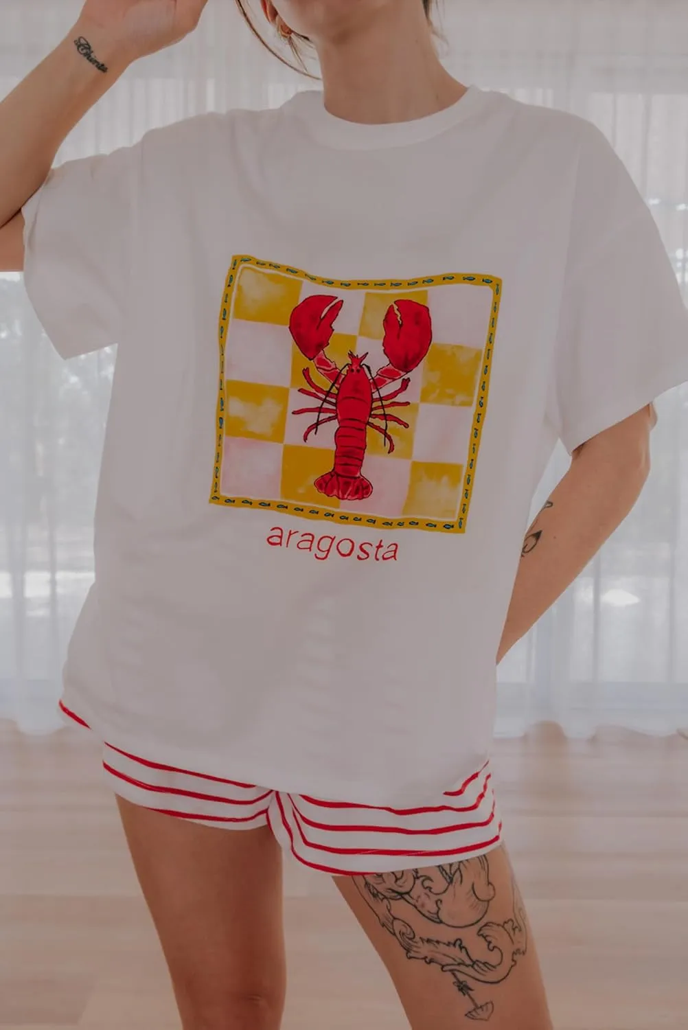Women Y2k Oversized Graphic Tees Floral Ocean Print Short Sleeve Crewneck Tshirts Teen Girls Aesthetic Streetwear