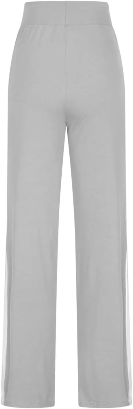 Women Yoga Pants Long Modal Comfy Drawstring Trousers Loose Straight Leg Yoga Running Athletic Lounge Pants