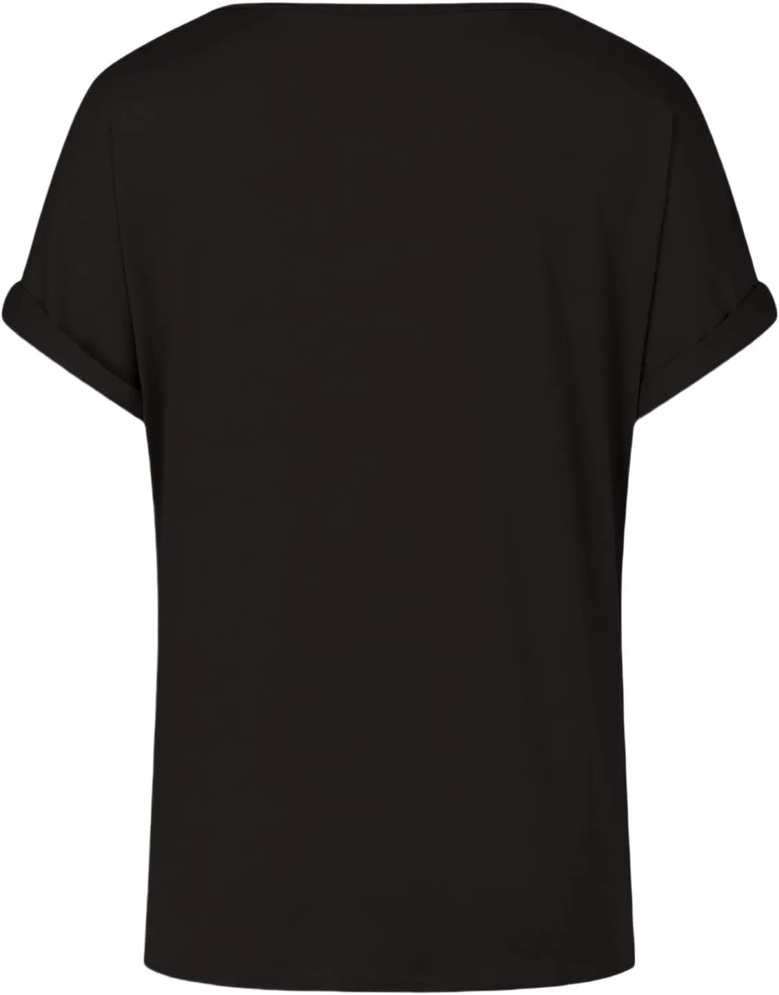 Women's Comfy Casual Summer Tops Short Sleeve V Neck Blouses T Shirts Twist Knot Basic Tees