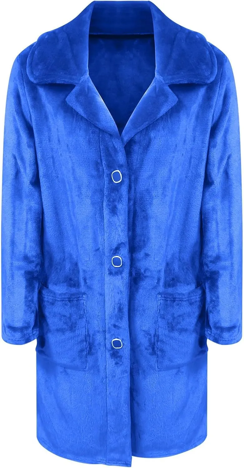 Women's Long Blazer Jackets Single Breasted Notch Lapel Oversized Work Casual Coats 2024 Fall Outerwear with Pockets