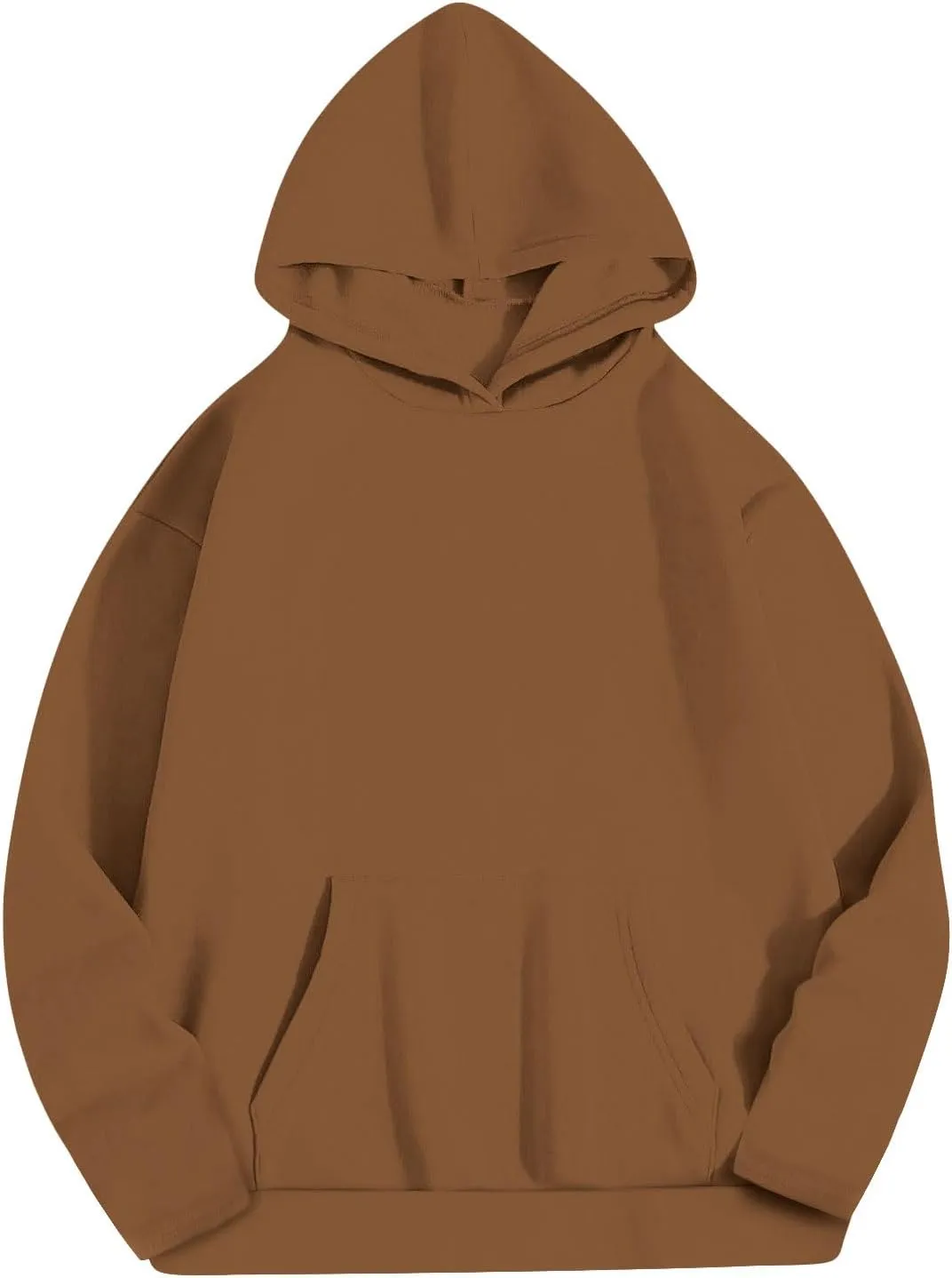 Womens Oversized Hoodies Fall Fashion Fleece Sweatshirts Long Sleeve Sweater Workout Hooded Pullover with Pockets