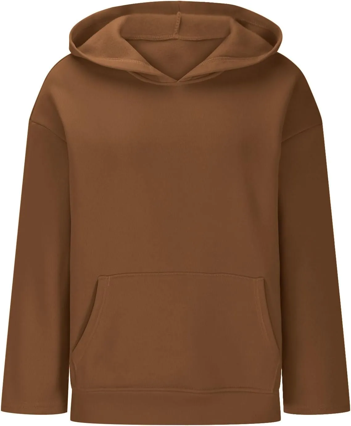 Womens Oversized Hoodies Fall Fashion Fleece Sweatshirts Long Sleeve Sweater Workout Hooded Pullover with Pockets