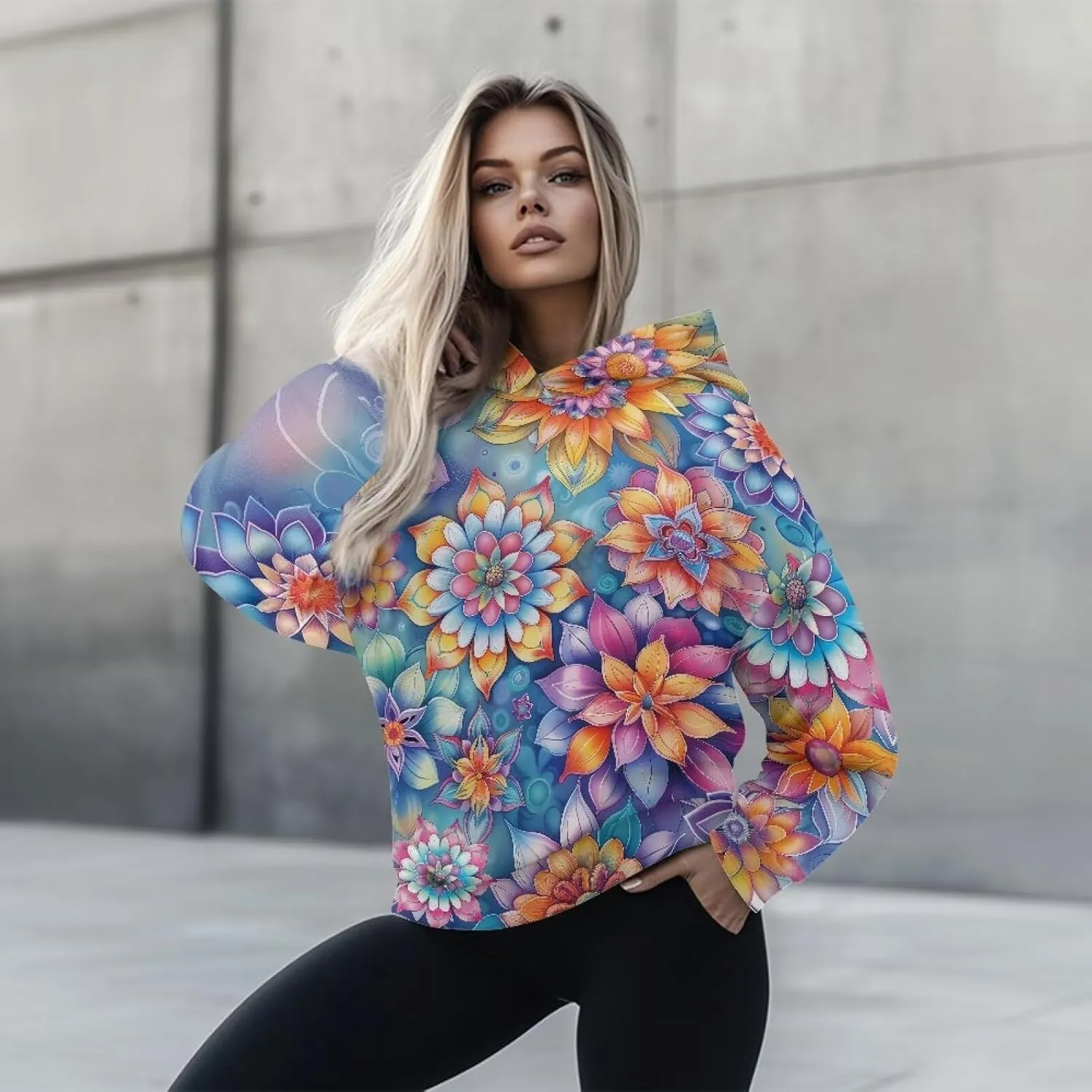Women's Oversized Hoodies Pullover Hooded Sweatshirt Long Sleeve Tops for Any Occasion